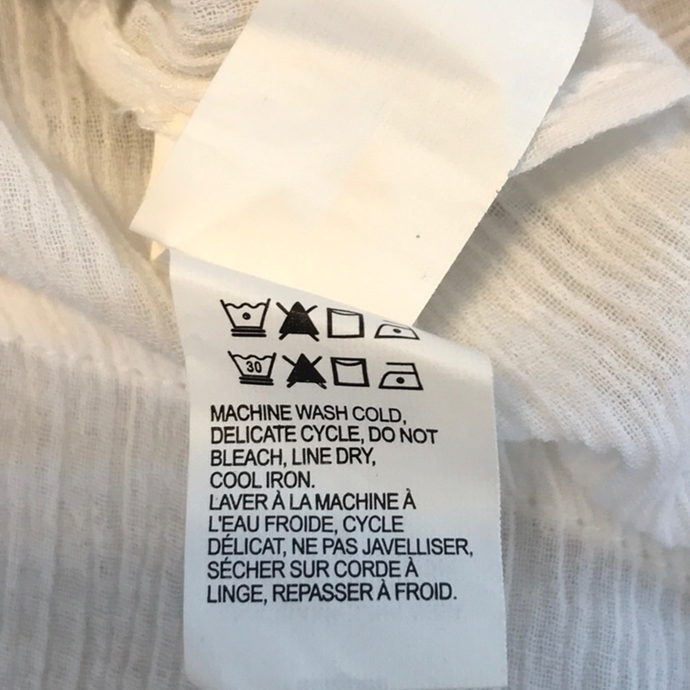 Lucky Brand Embroidered Peasant Top - Picture 13 of 13